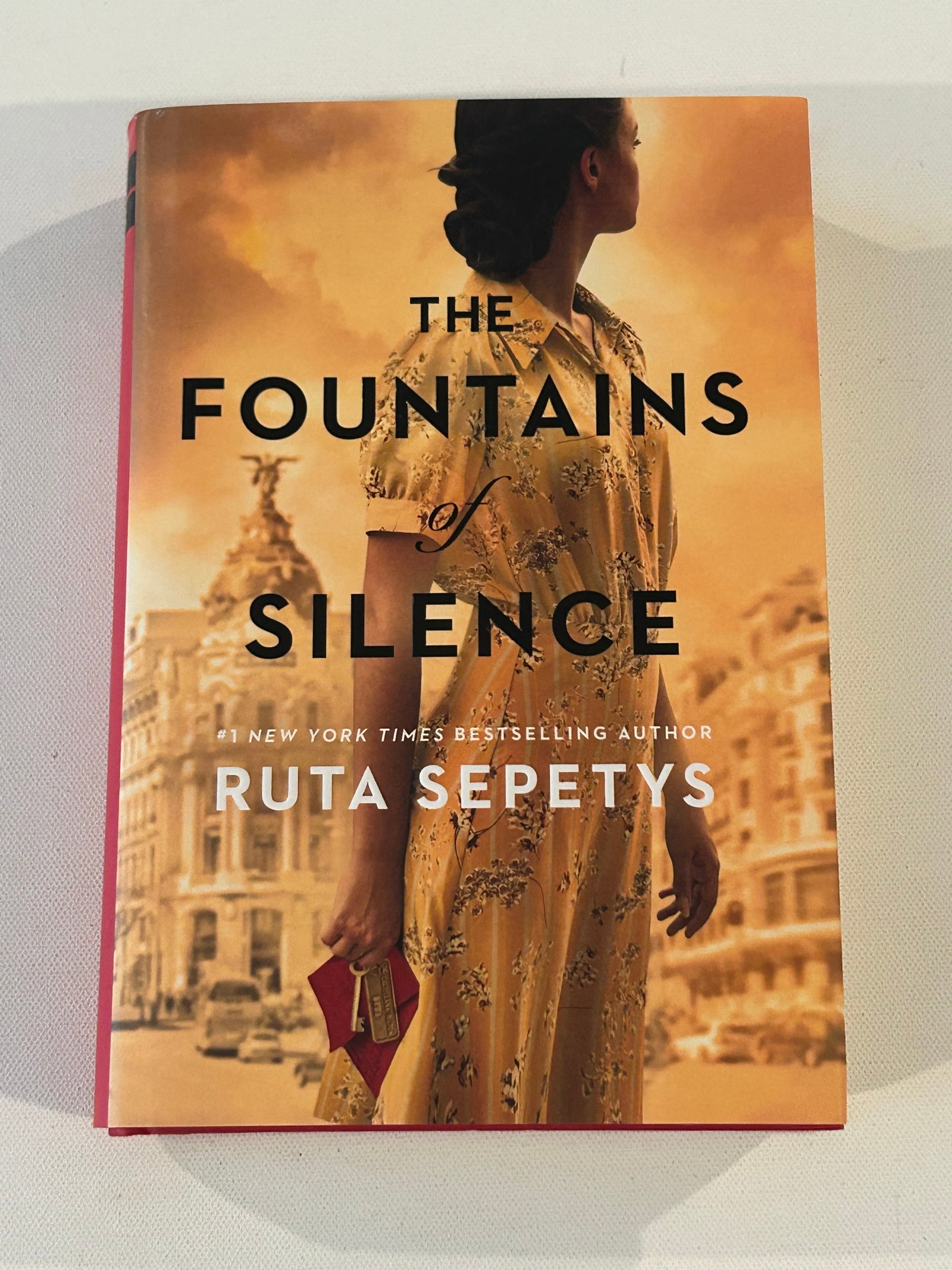 The Fountains by Ruta Sepetys SIGNED & Inscribed First Edition: The Fountains by Ruta Sepetys SIGNED & Inscribed First Edition published by Philomel Books, New York, 2019. Dimensions: 11" x 9" x 3"