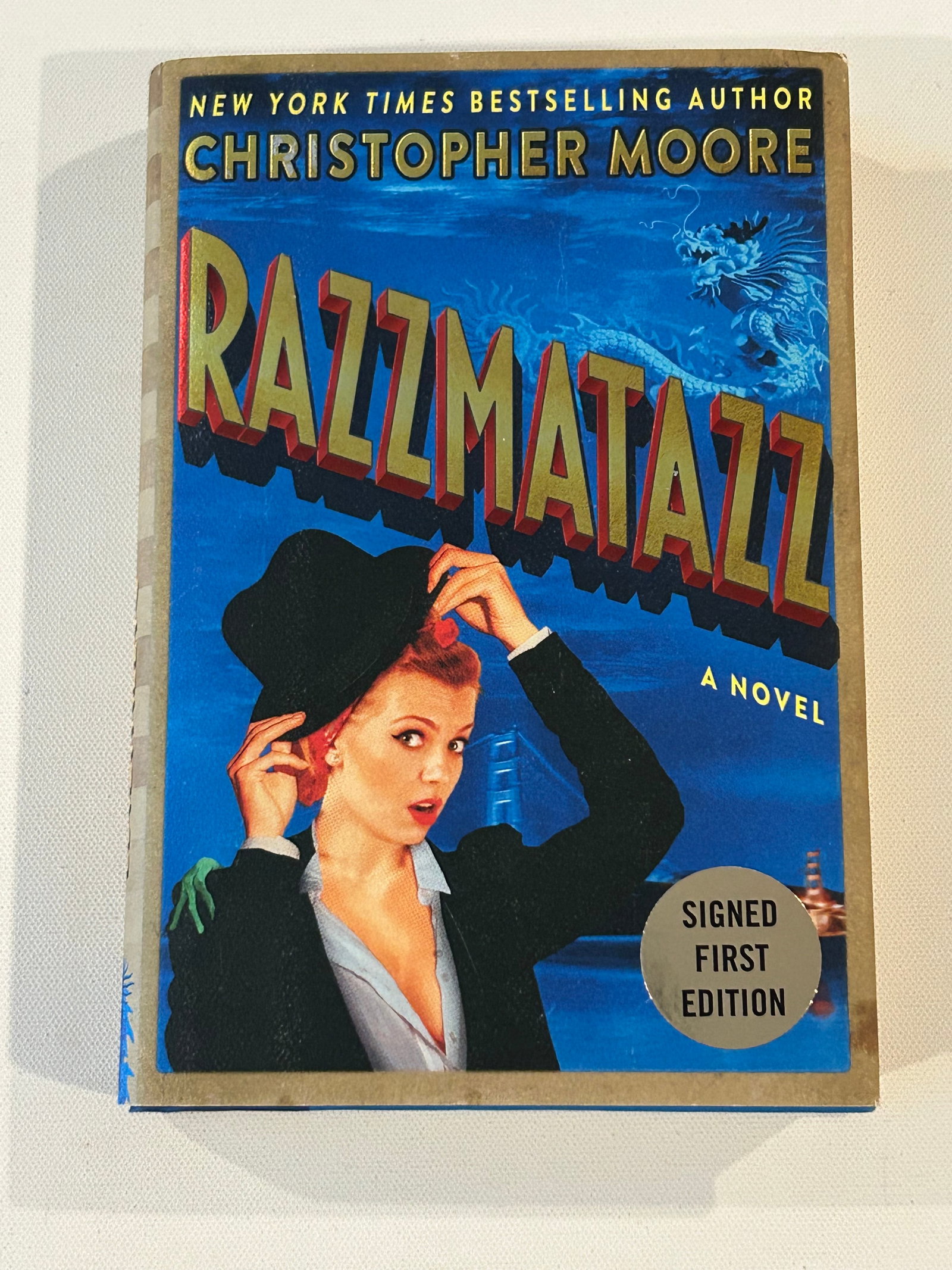 Razzmatazz by Christopher Moore SIGNED First Edition (1 of 5)