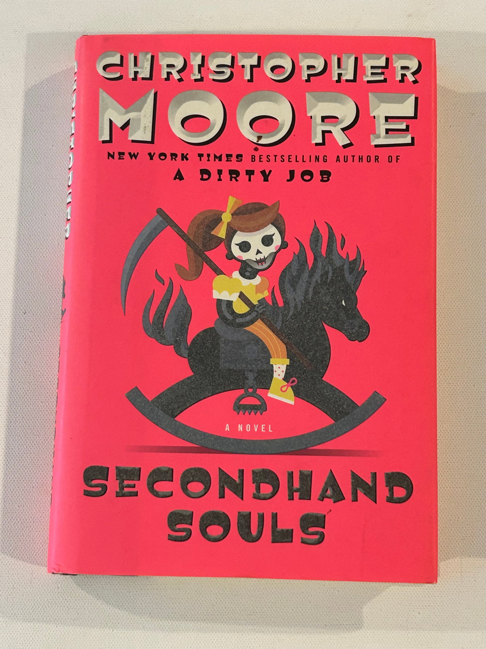 Secondhand Souls by Christopher Moore SIGNED & Inscribed First Edition: Secondhand Souls by Christopher Moore SIGNED & Inscribed First Edition published by William Morrow, New York, 2015. Dimensions: 11" x 9" x 3"