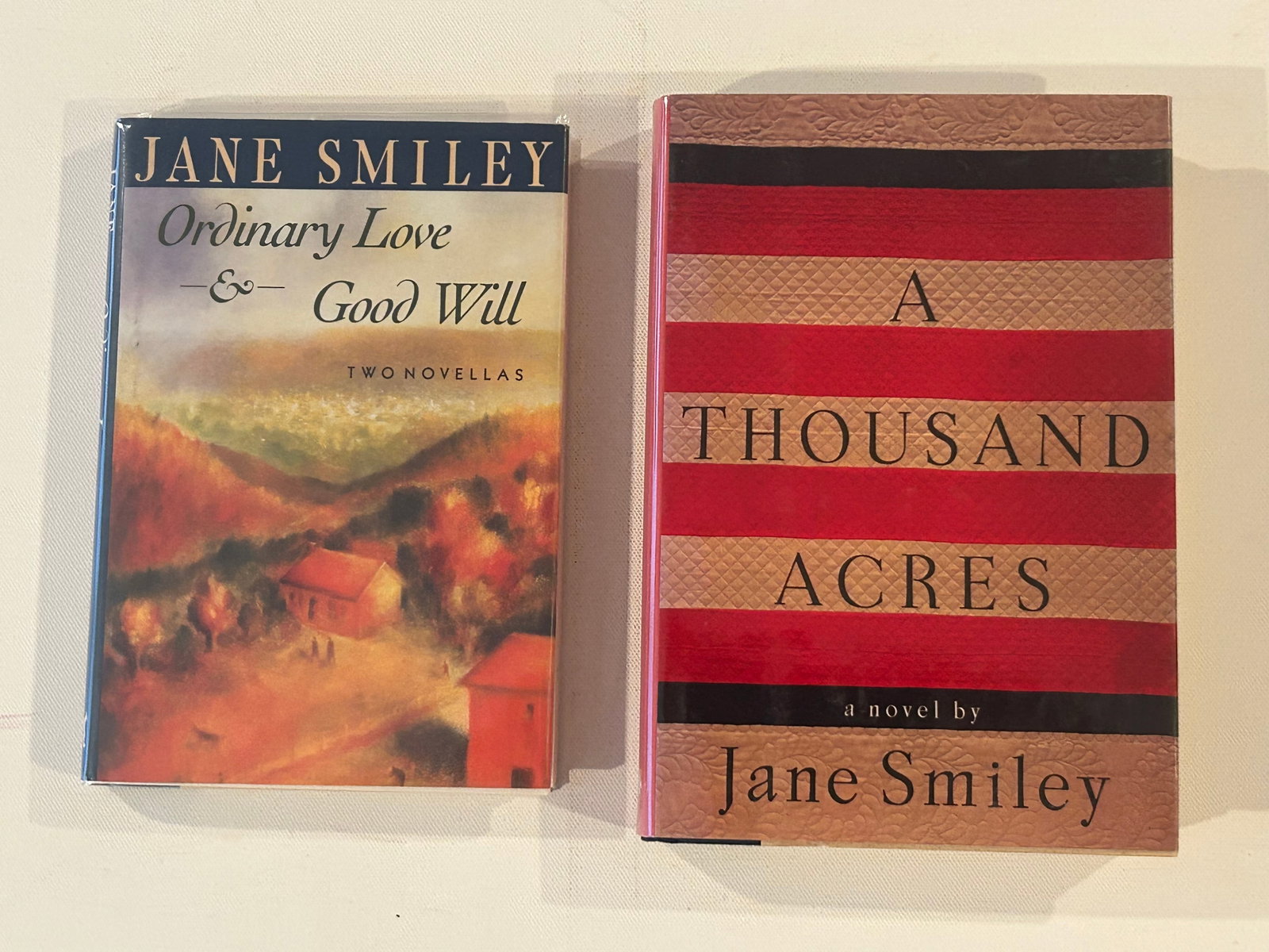 A Thousand Acres & Ordinary Love & Good Will by Jane Smiley SIGNED First Editions (1 of 8)