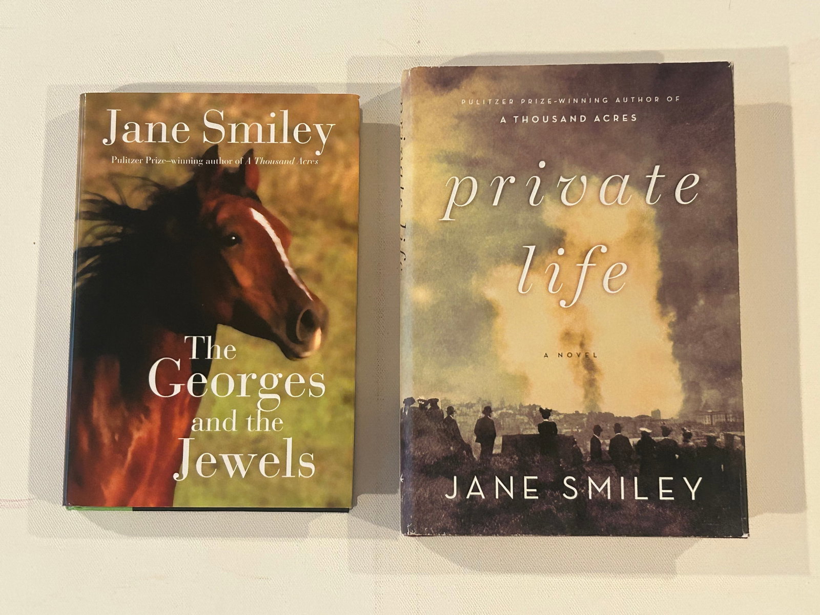 The Georges And The Jewels & Private Life by Jane Smiley SIGNED First Editions (1 of 6)