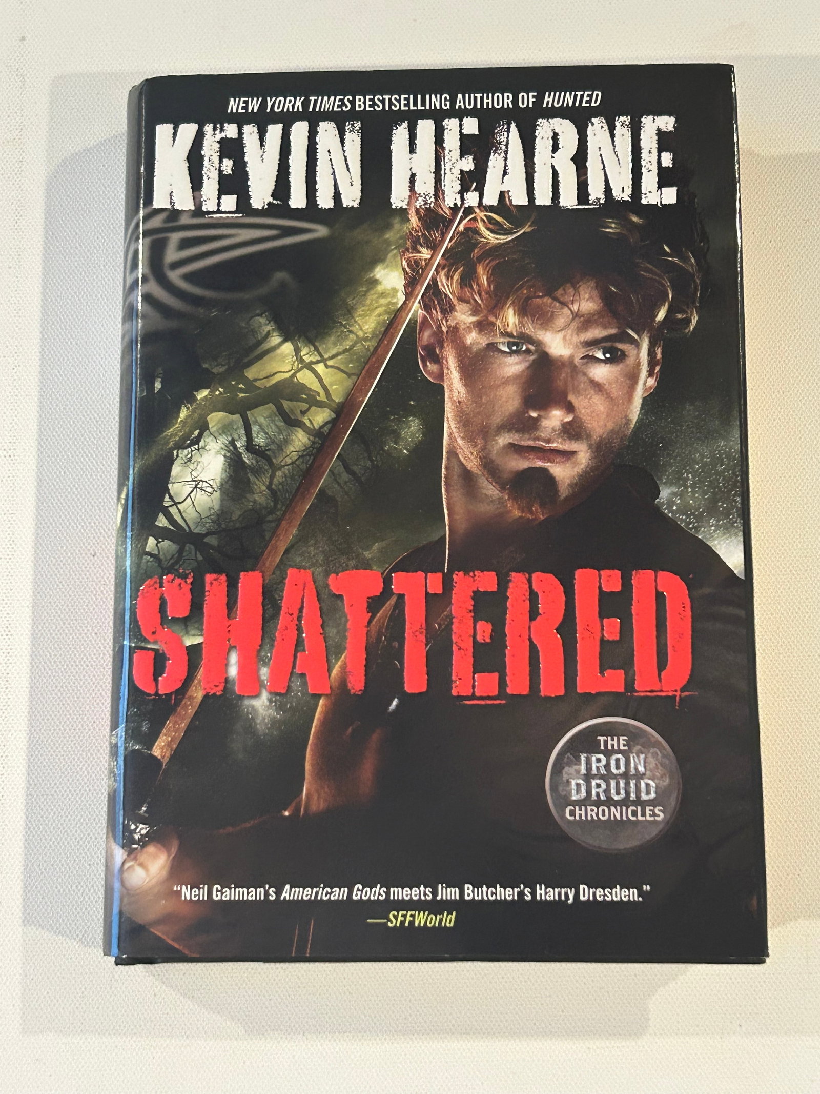 Shattered by Kevin Hearne SIGNED First Edition