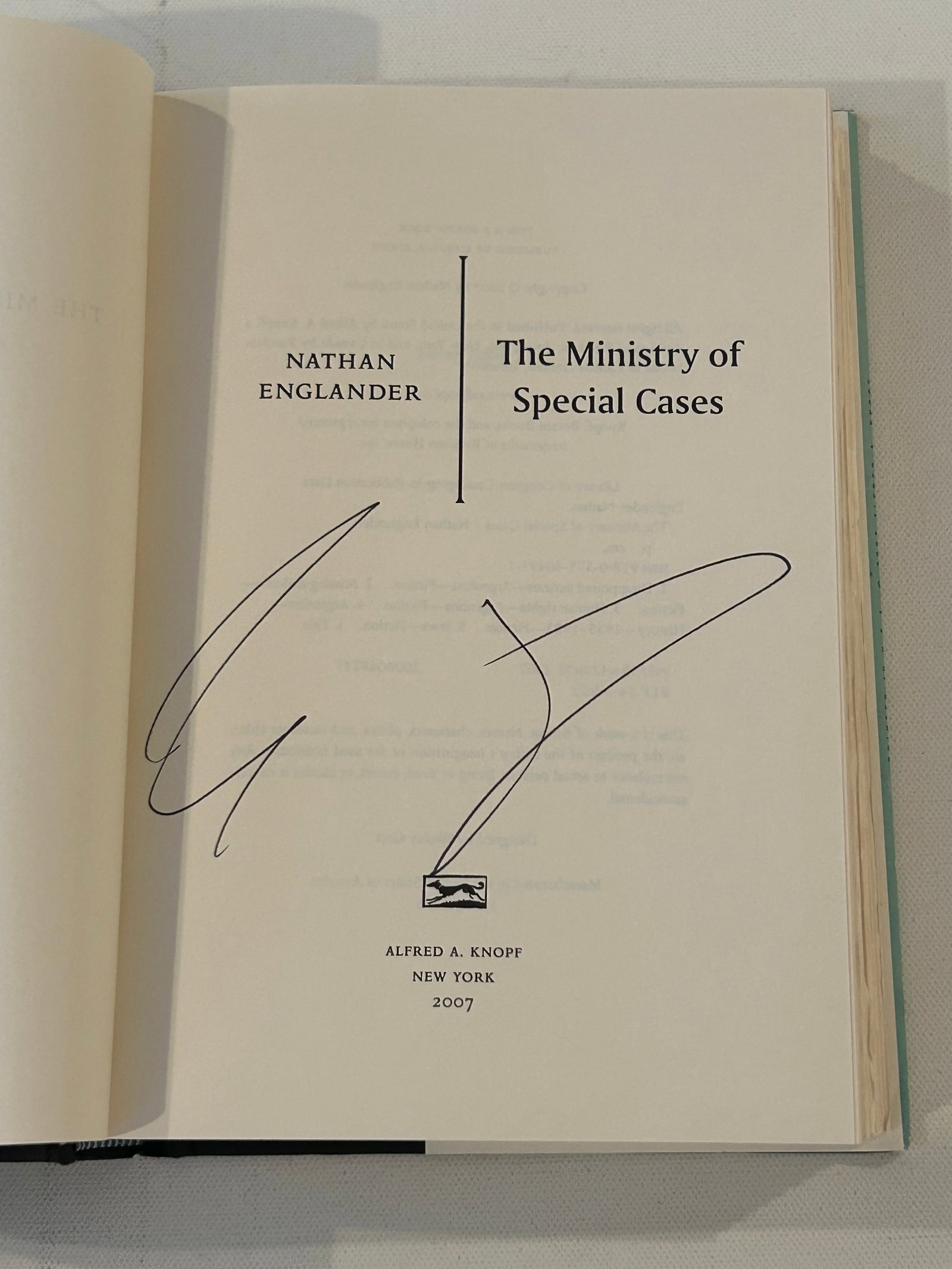 Nathan Englander SIGNED First Editions - 2