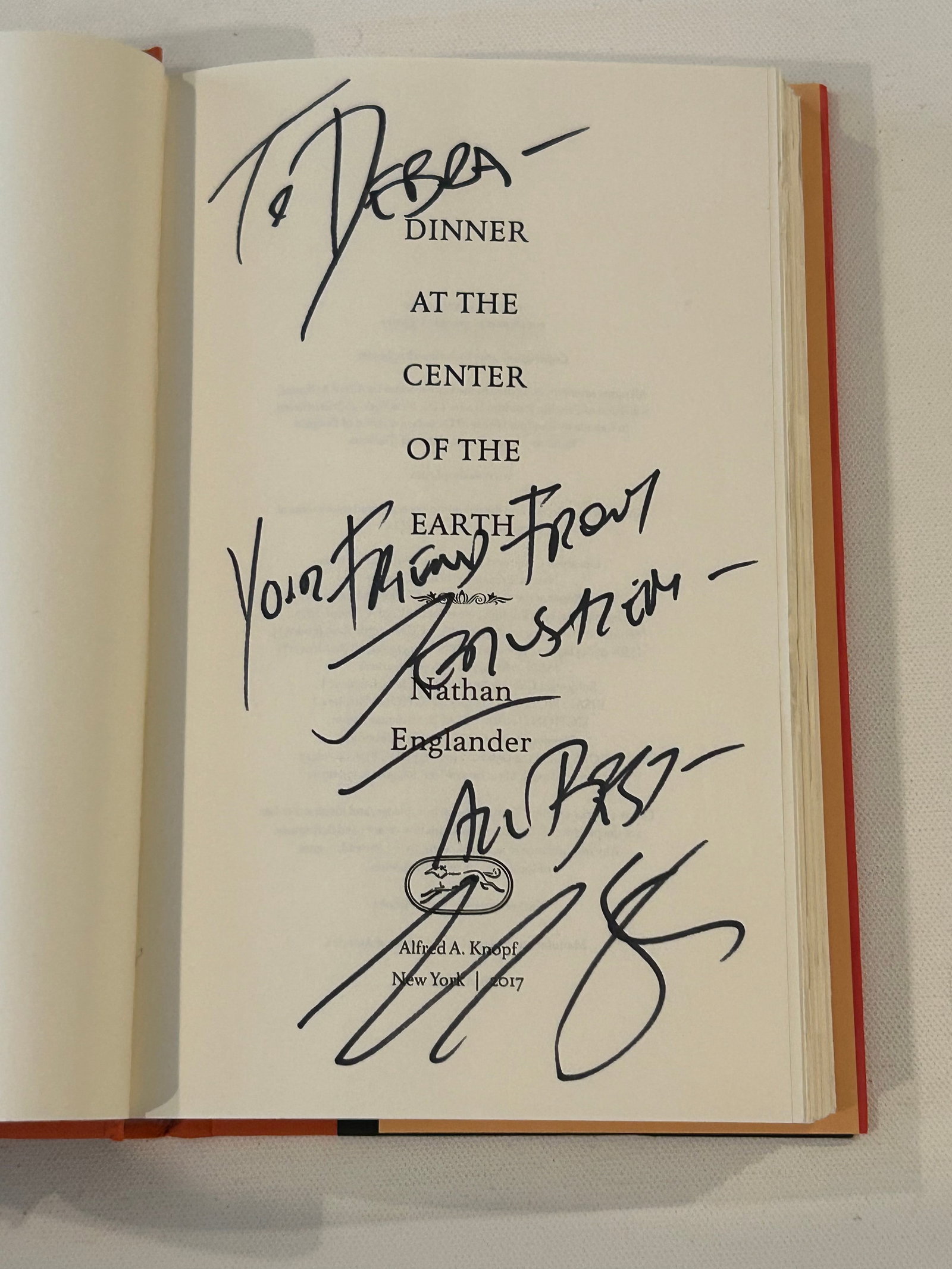 Nathan Englander SIGNED First Editions - 4