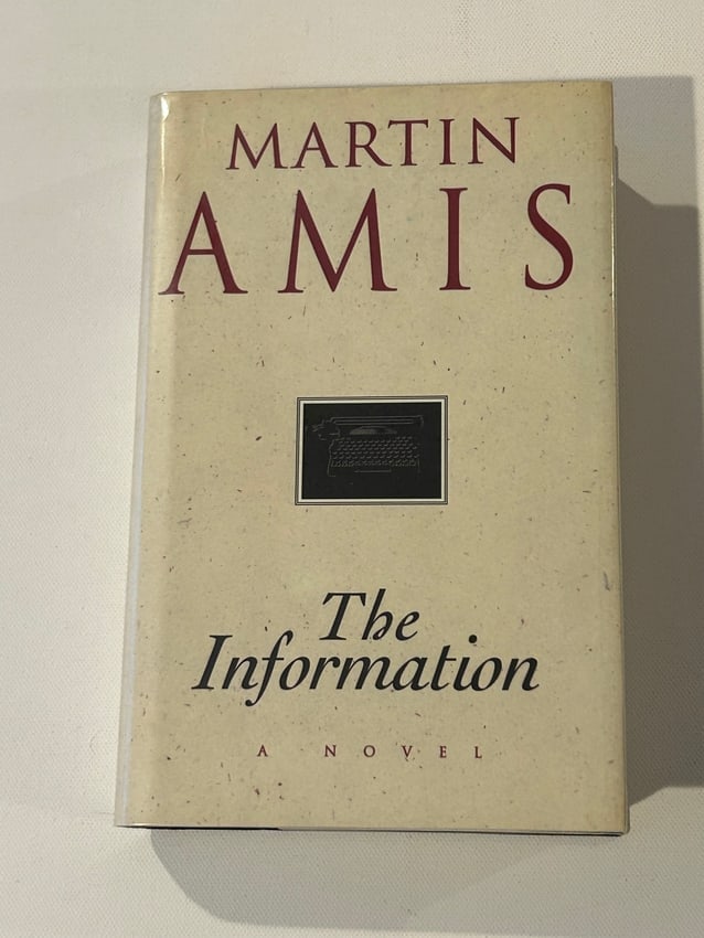 The Information by Martin Amis SIGNED UK First Edition: The Information by Martin Amis SIGNED UK First Edition published by Flamingo, London, 1995. Dimensions: 11" x 9" x 3"