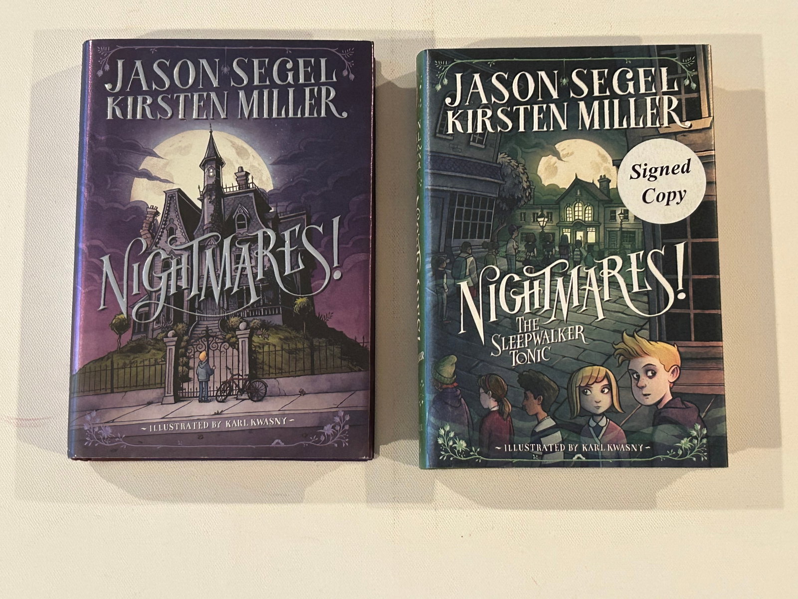 Nightmares & Nightmares The Sleepwalker Tonic by Jason Segel SIGNED First Editions (1 of 6)