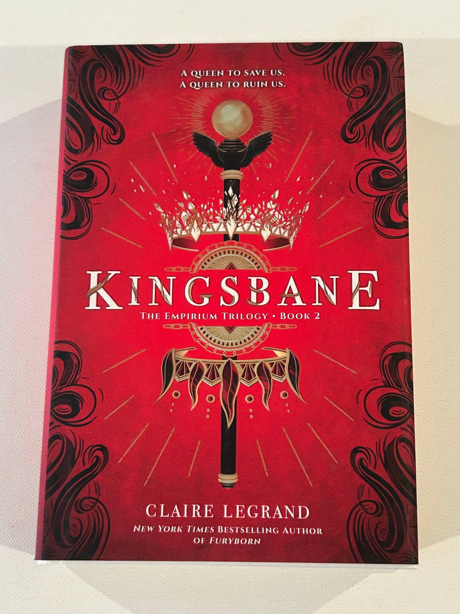 Kingsbane by Claire Legrand SIGNED First Edition: Kingsbane by Claire Legrand SIGNED First Edition published by Sourcebooks Fire, Naperville, 2019. Dimensions: 11" x 9" x 3"