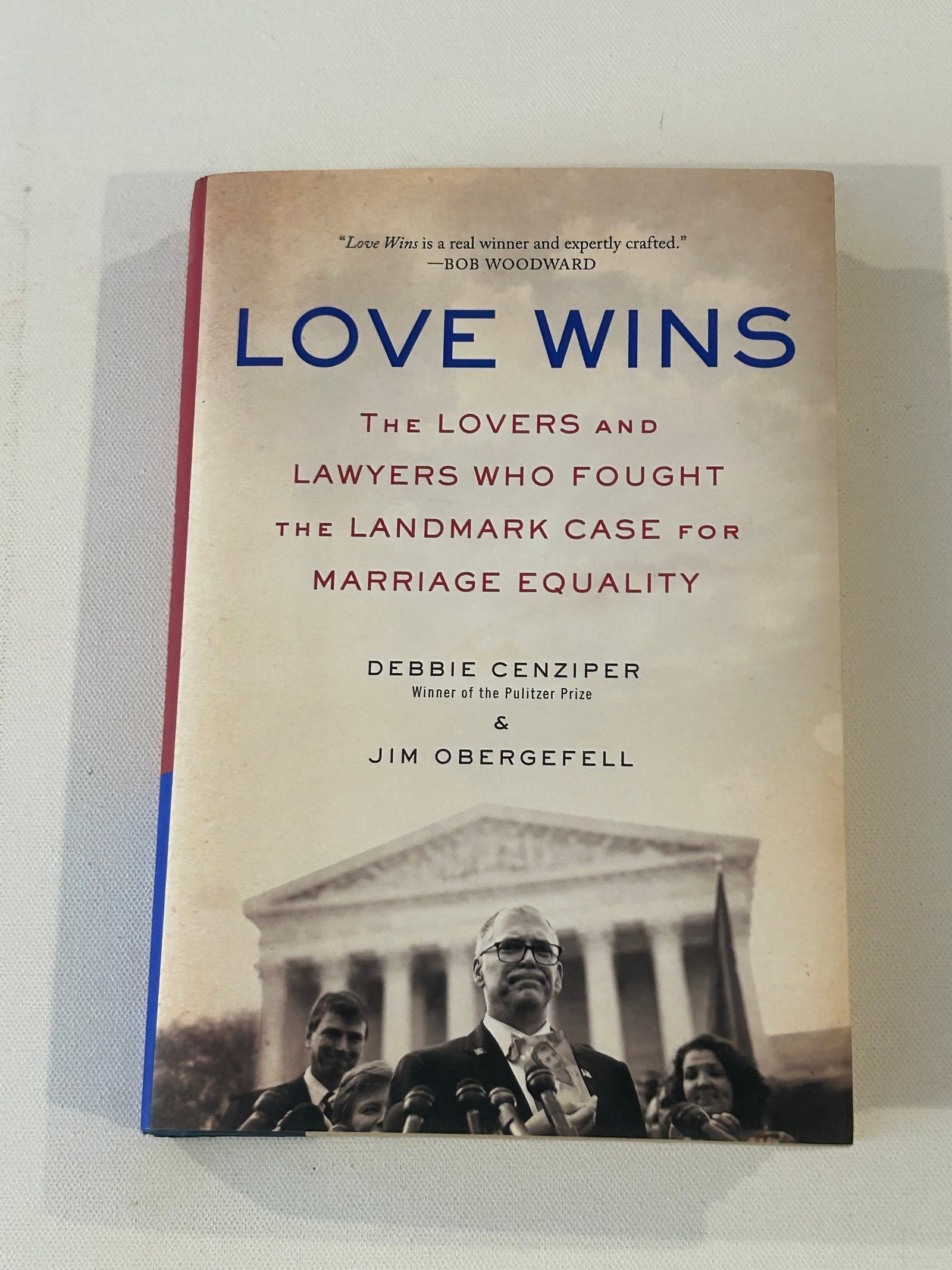 Love Wins by Debbie Cenziper & Jim Obergefell SIGNED & Inscribed First Edition (1 of 4)