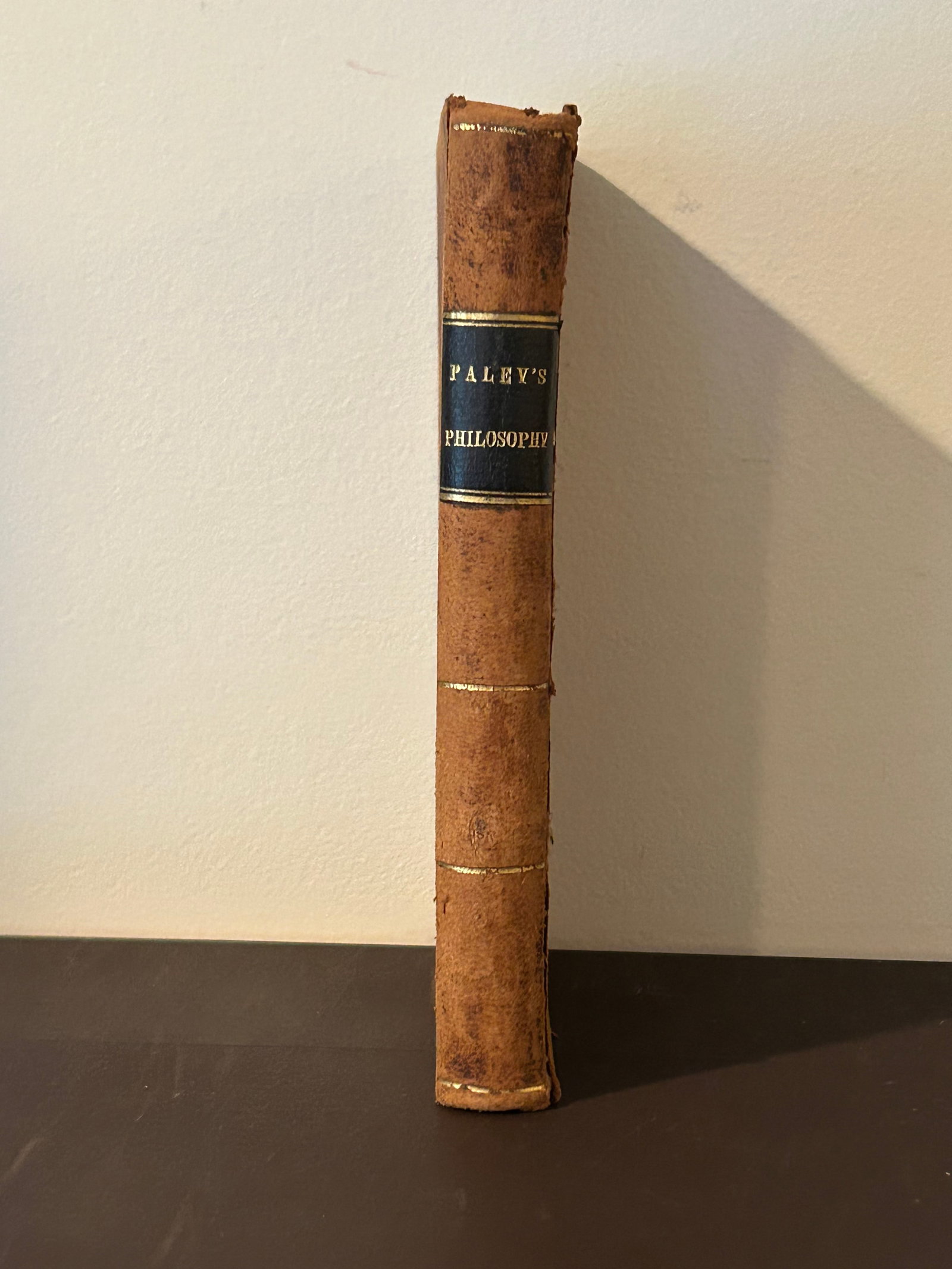 Paley's Moral And Political Philosophy As Condensed by A.J. Valpy: Paley's Moral And Political Philosophy As Condensed by A.J. Valpy published by Uriah Hunt & Son, Philadelphia, 1852. Dimensions: 12" x 10" x 3"