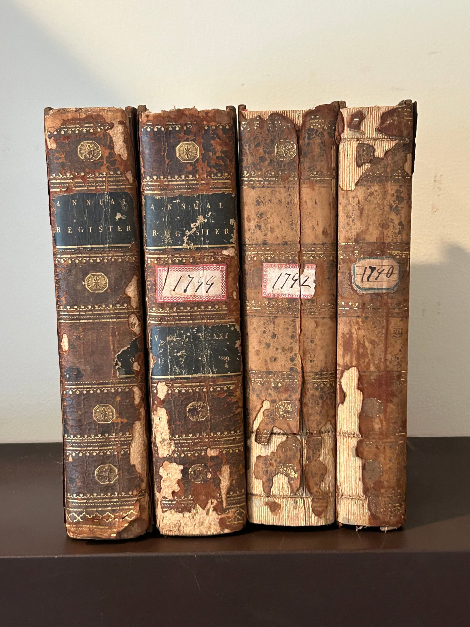 The Annual Register Or A View Of The History, Politics And Literature Four Volumes (1 of 18)