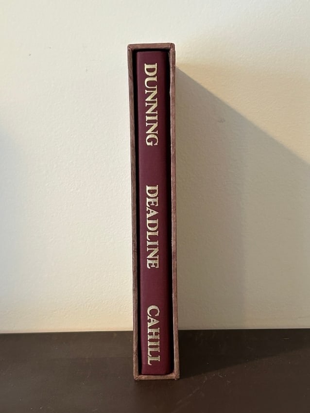Deadline & The Torch Passes by John Dunning SIGNED Limited First Edition (1 of 9)