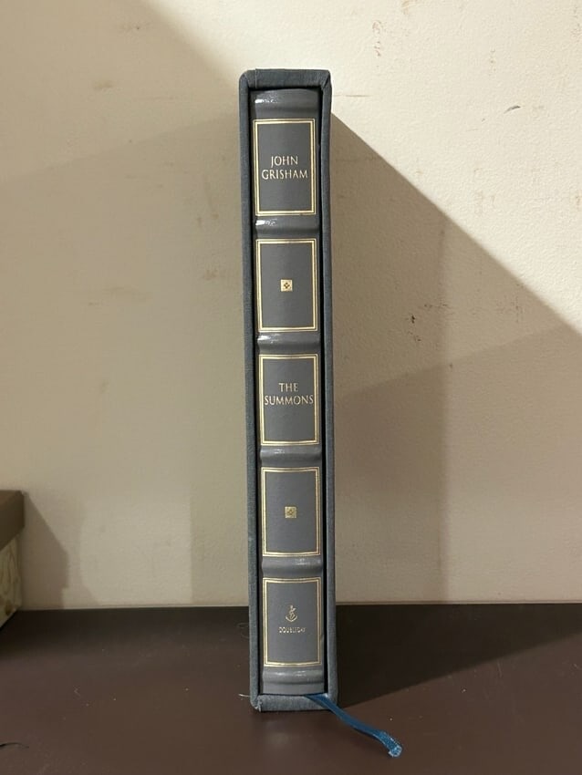 The Summons by John Grisham SIGNED Leather Bound Limited Numbered Edition (1 of 7)