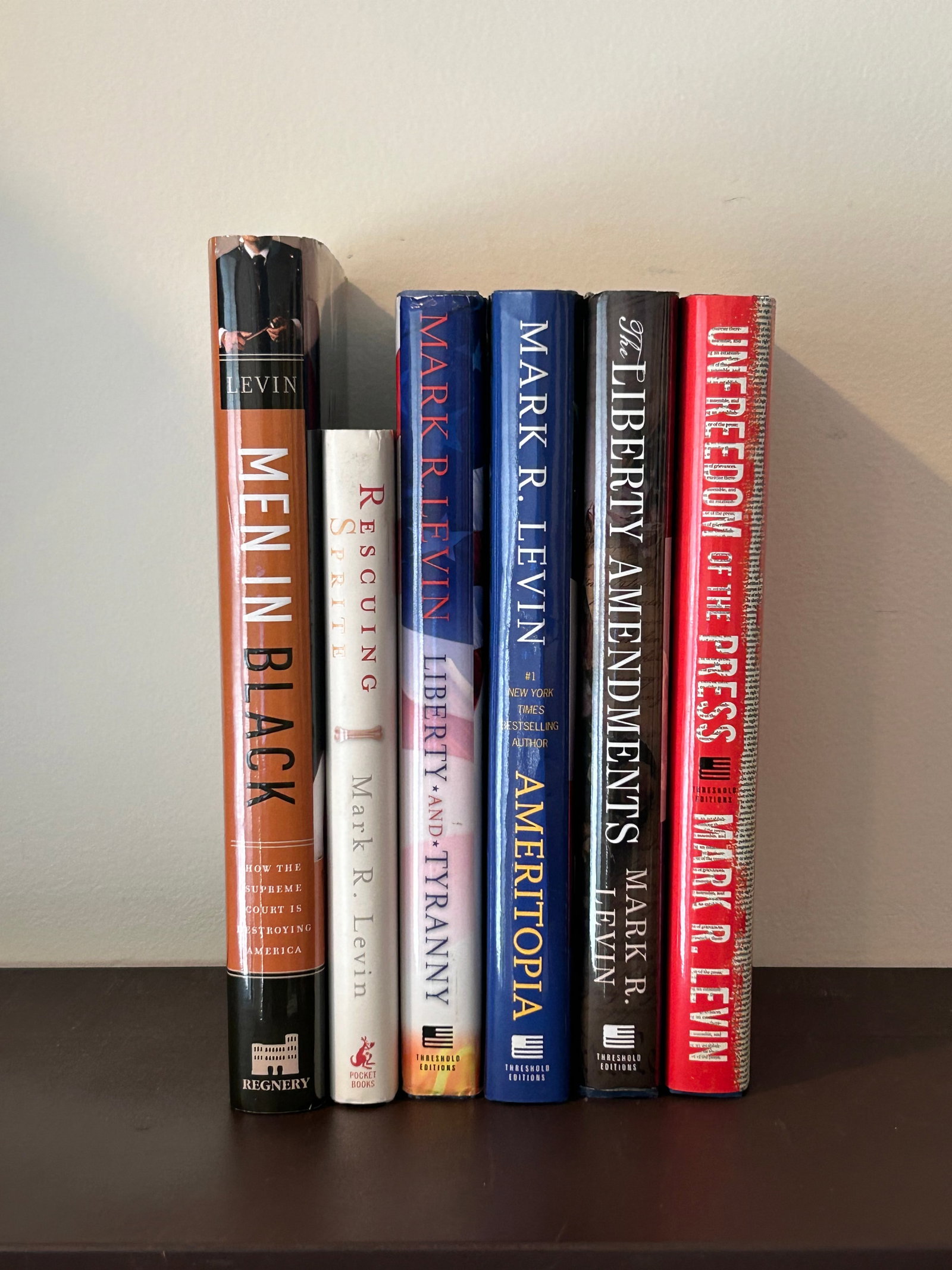 Media & Politics: Mark Levin SIGNED First Editions (1 of 17)