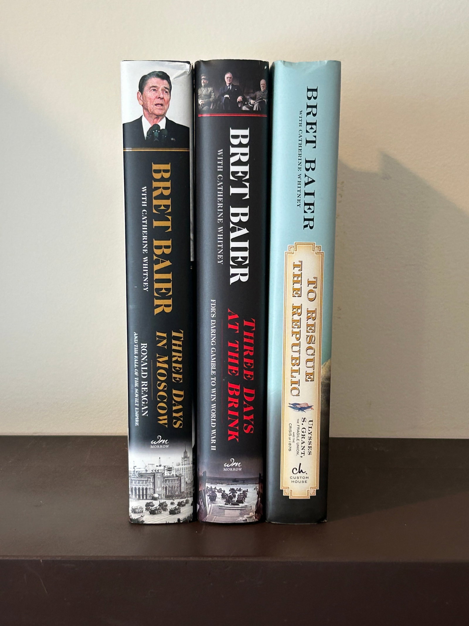 Media & Politics: Bret Baier SIGNED First Editions (1 of 10)