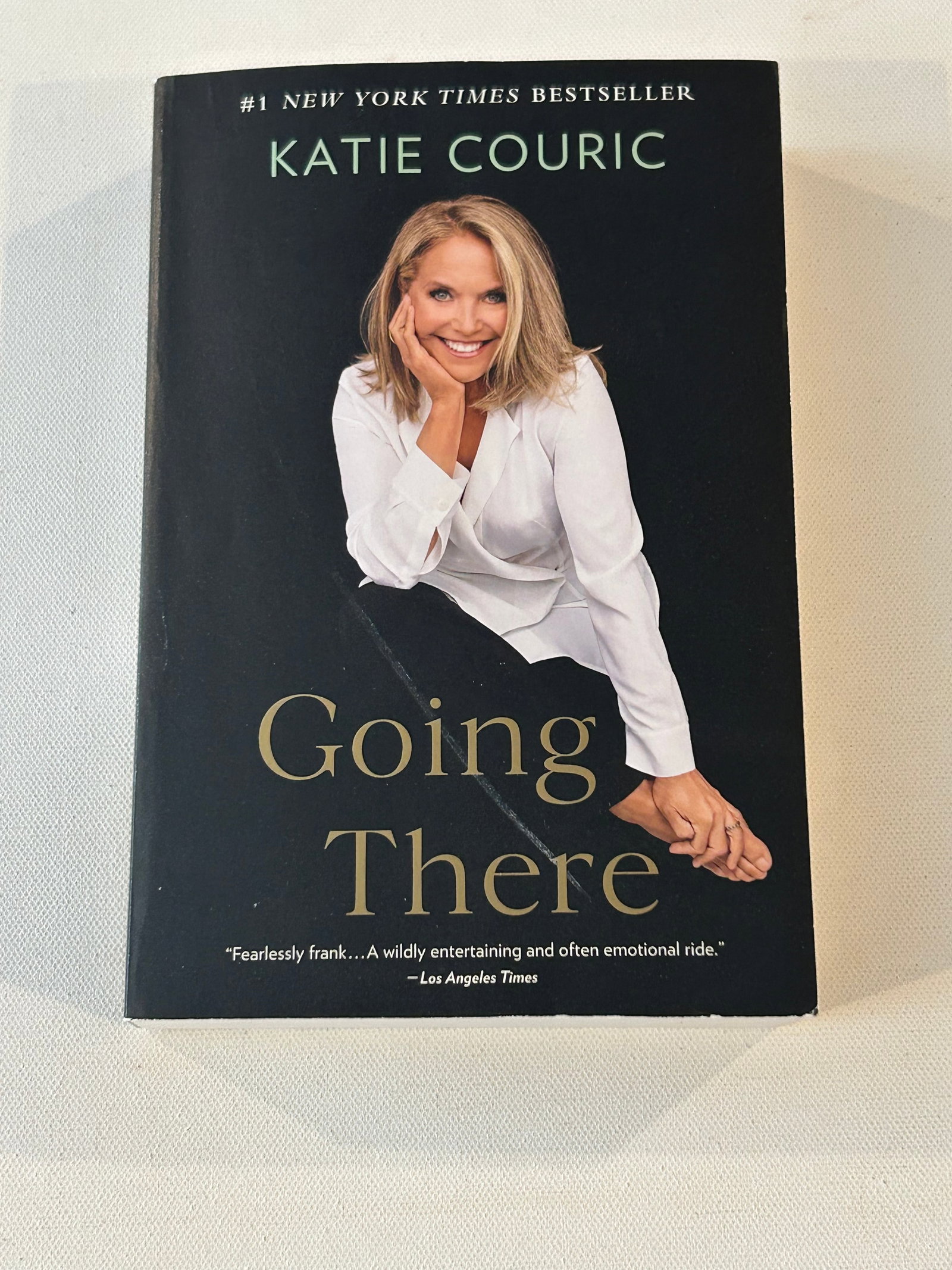 Going There by Katie Couric SIGNED & Inscribed First Paperback Edition (1 of 4)