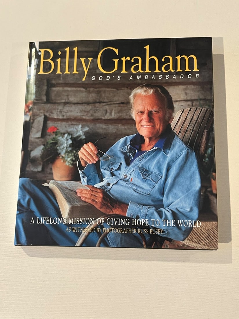 Billy Graham God's Ambassador SIGNED & Inscribed Presentation Copy To Katie Couric (1 of 10)