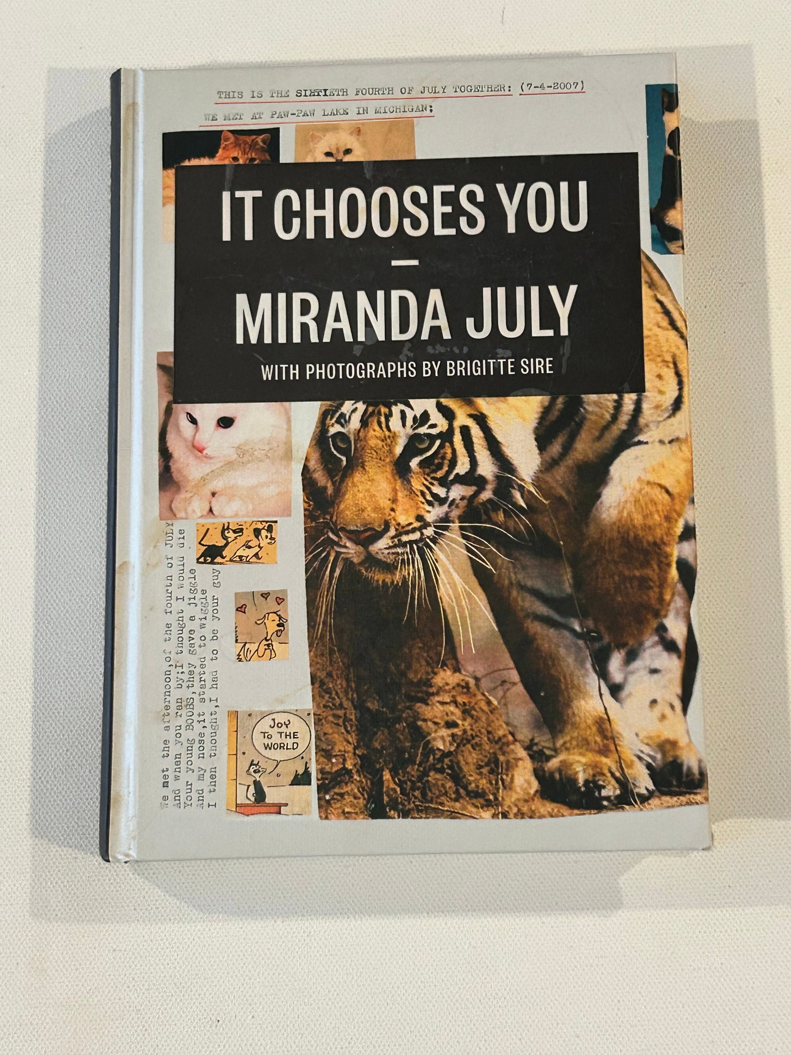 It Chooses You by Miranda July SIGNED & inscribed First Edition: It Chooses You by Miranda July SIGNED & inscribed First Edition published by McSweeney's, San Francisco, 2011. Dimensions: 11" x 9" x 3"