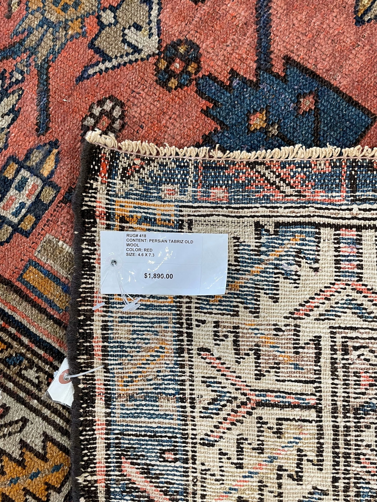 Persian: wool 4.6x7.3