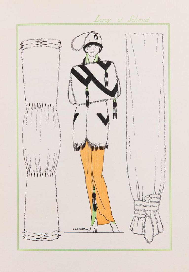 MAISON DOUCET - Un siècle d'élégances masculines. [Text: MAISON DOUCET - Un siècle d'élégances masculines. [Texte de Pierre de TRÉVIÈRES. Illustrations de Claude AUTANT-LARA]. (Paris, Chanloup, s.d. [XXe s.]). In-12, broché. Charmant catalogue illustr
