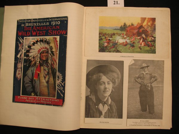 21 Buffalo-Bill American Wild West Show Postcard cp - 2