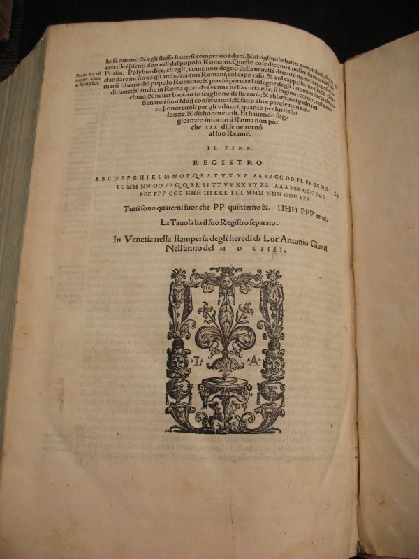 LIVIUS Titus deche historie romane 1554 Banzi - 3