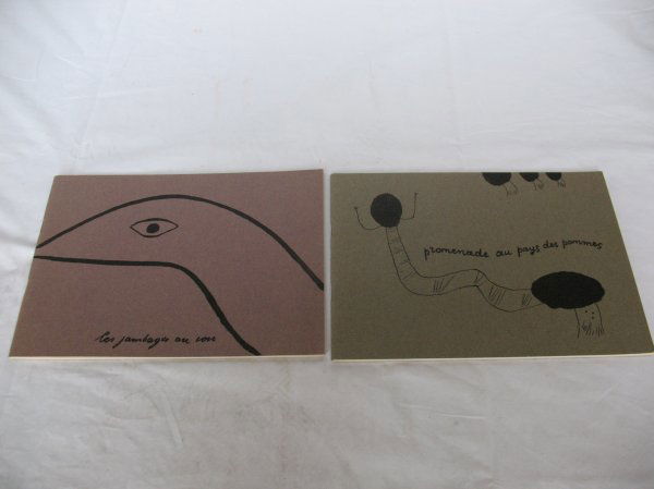 DOTREMONT, Christian Les Jambages au cou CORNEILLE: DOTREMONT, Christian - Les Jambages au cou. Dessins de CORNEILLE. (Paris), (Michel Cassé), (1966). In-12 à l'italienne, agrafé, couverture illustrée. Compositions en noir à pleine page. Retirage