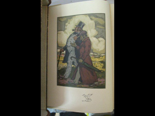 FLAUBERT Bouvard et Pécuchet. Auguste LEROUX: FLAUBERT, Gustave - Bouvard et Pécuchet. Nombreuses illustrations dessinées par Auguste LEROUX.Paris, A. Ferroud - F. Ferroud, 1928. In-4, plein veau blond, dos orné à cinq nerfs, plats ornés de