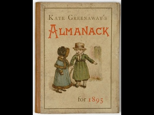Kate GREENAWAY - Almanack for 1895.