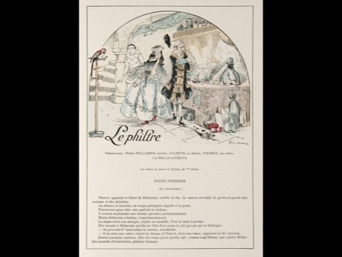 Jérôme DOUCET - Notre Ami Pierrot. Une douzaine de pant: Jérôme DOUCET - Notre Ami Pierrot. Une douzaine de pantomimes. Avec les aquarelles de Louis MORIN. Paris, Société d' Éditions littéraires et artistiques, Librairie Paul Ollendorff, s. d. [1900].