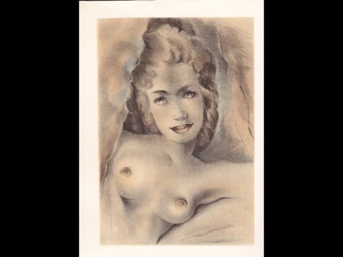Henry de MONTHERLANT - Les jeunes Filles. Lithographies: Henry de MONTHERLANT - Les jeunes Filles. Lithographies de Mariette LYDIS. Paris, G. Govone, 1938. In-4, en feuilles, couverture rempliée, sous chemise et étui cartonnés (chemise endommagée). 12 l