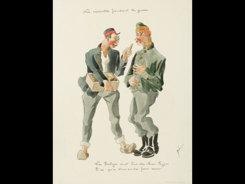 [1914-1918] RENÉ - Les caissettes pendant la guerre. Le (1 of 2)