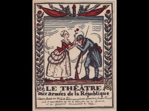 [1914-1918 PROGRAMMES] [Guy ARNOUX ]- Le Théâtre aux ar (1 of 1)