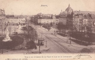 ANVERS. Environ 240 cartes postales, Ã©poques diverses.: ANVERS. Environ 240 cartes postales, Ã©poques diverses. RÃ©unies dans un classeur.