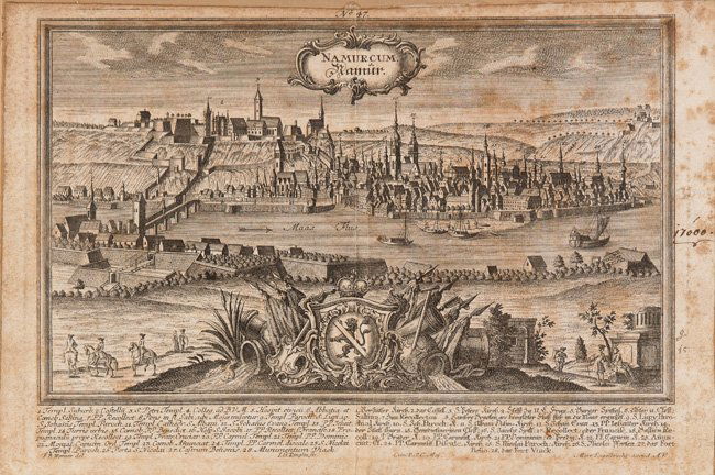 [BELGIQUE] Ottmar ELLIGER - Plan des lignes et campemen (1 of 2)