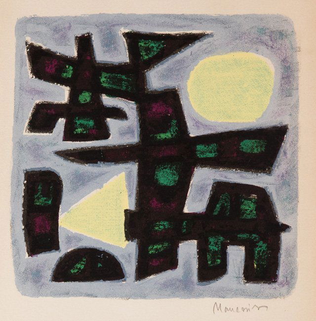 Alfred MANESSIER - Hiver hollandais. (1 of 10)