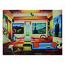 Ferjo, "The Salon" LE Giclee on Canvas