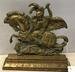 Pair of Brass Bookends - Knights on Horseback 9"L x 8"h: Pair of Brass Bookends - Knights on Horseback 9"L x 8"W(Each)