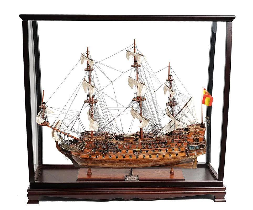 San Felipe - Large Museum Quality Model With Table Top Display Case (1 of 1)
