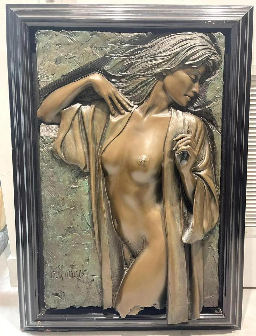 BILL MACK, Resin, Bonded Bronze 3D Casting, Esprit (1 of 6)