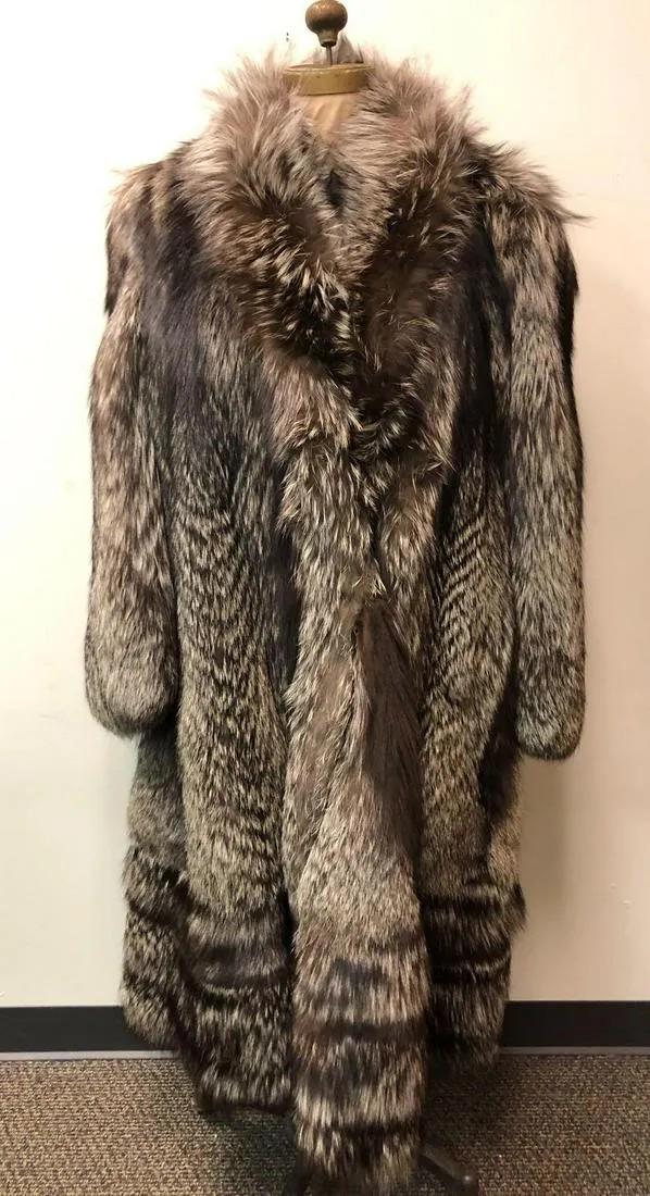 Fox Fur Silver Coat Full Length (1 of 6)