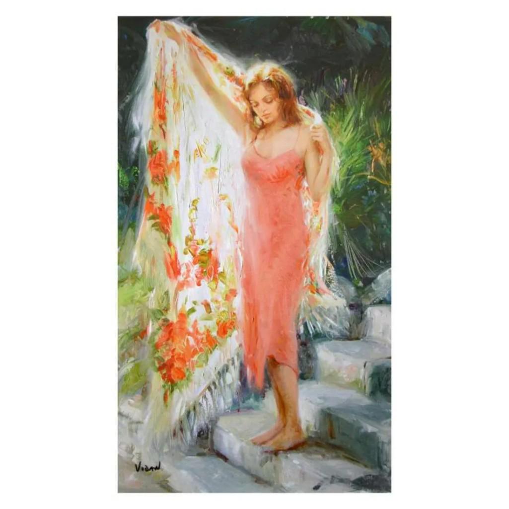 Vidan, "Untitled #10" Limited Edition on Canvas (1 of 3)