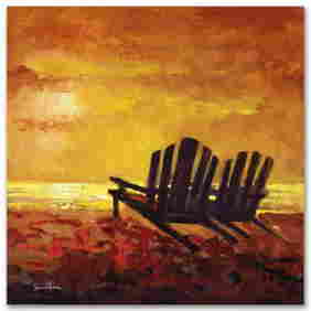 Simon Bull, "Contentment" Limited Edition Giclee on Canvas (1 of 2)