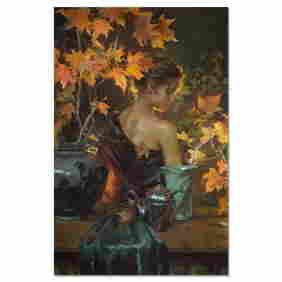 Dan Gerhartz, "October Glow" Limited Edition  Giclee on Canvas, (1 of 2)