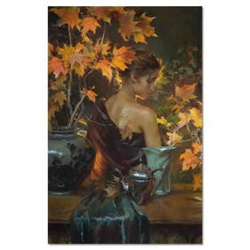 Dan Gerhartz, "October Glow" Limited Edition  Giclee on Canvas, (1 of 2)
