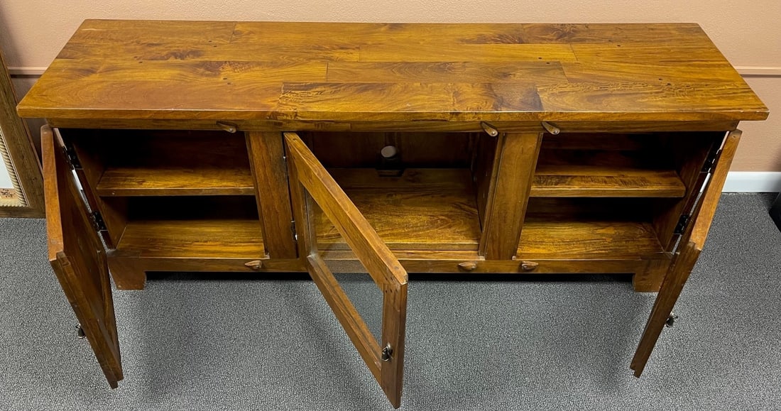 Teak Entertainment Cabinet - 2