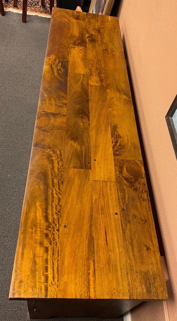 Teak Entertainment Cabinet - 3