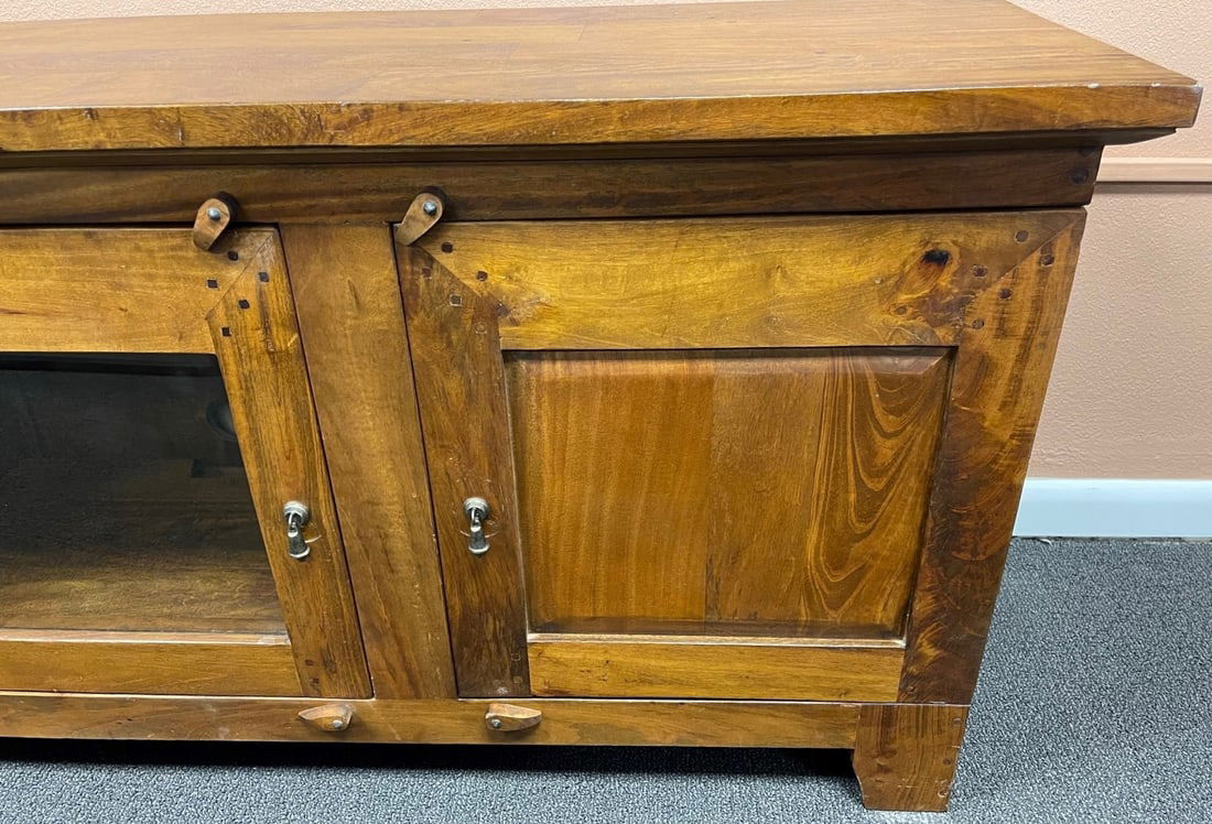 Teak Entertainment Cabinet - 4