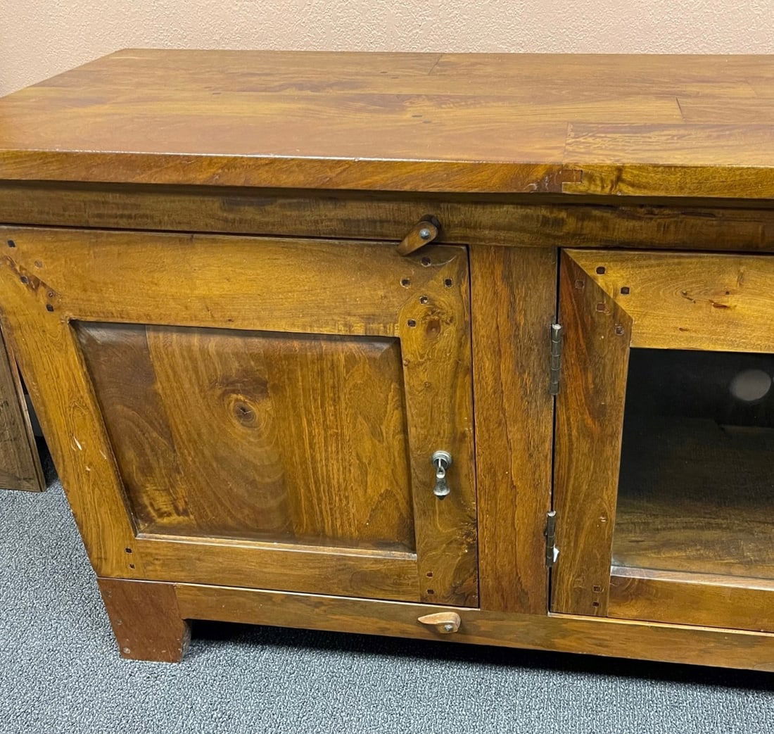 Teak Entertainment Cabinet - 5