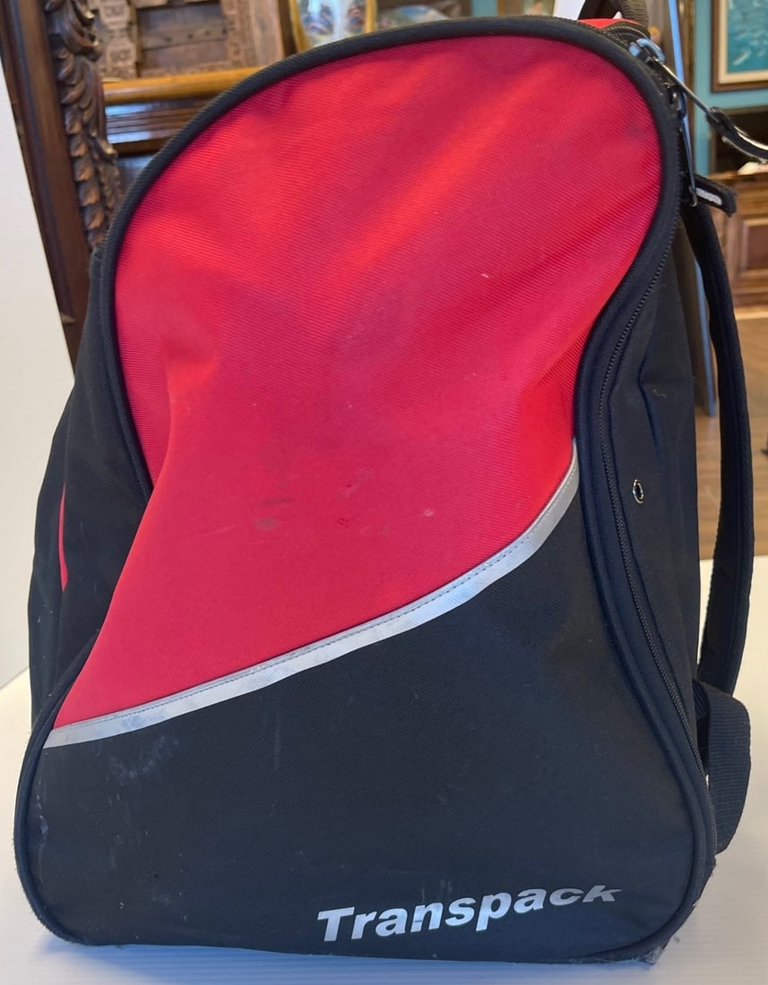 Transpack Ski Boot Bag - Red - 3