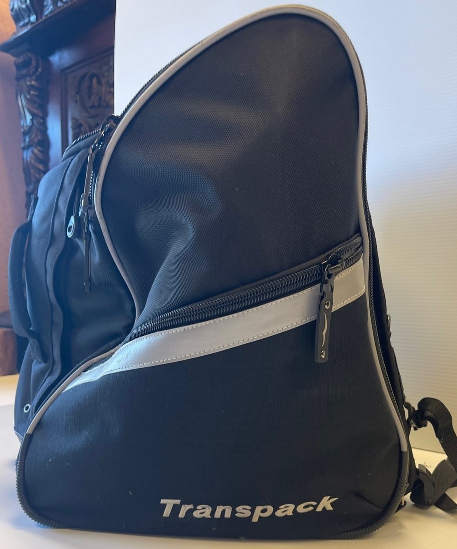 Transpack Ski Boot Bag - Black: Transpack Ski Boot Bag - Black
